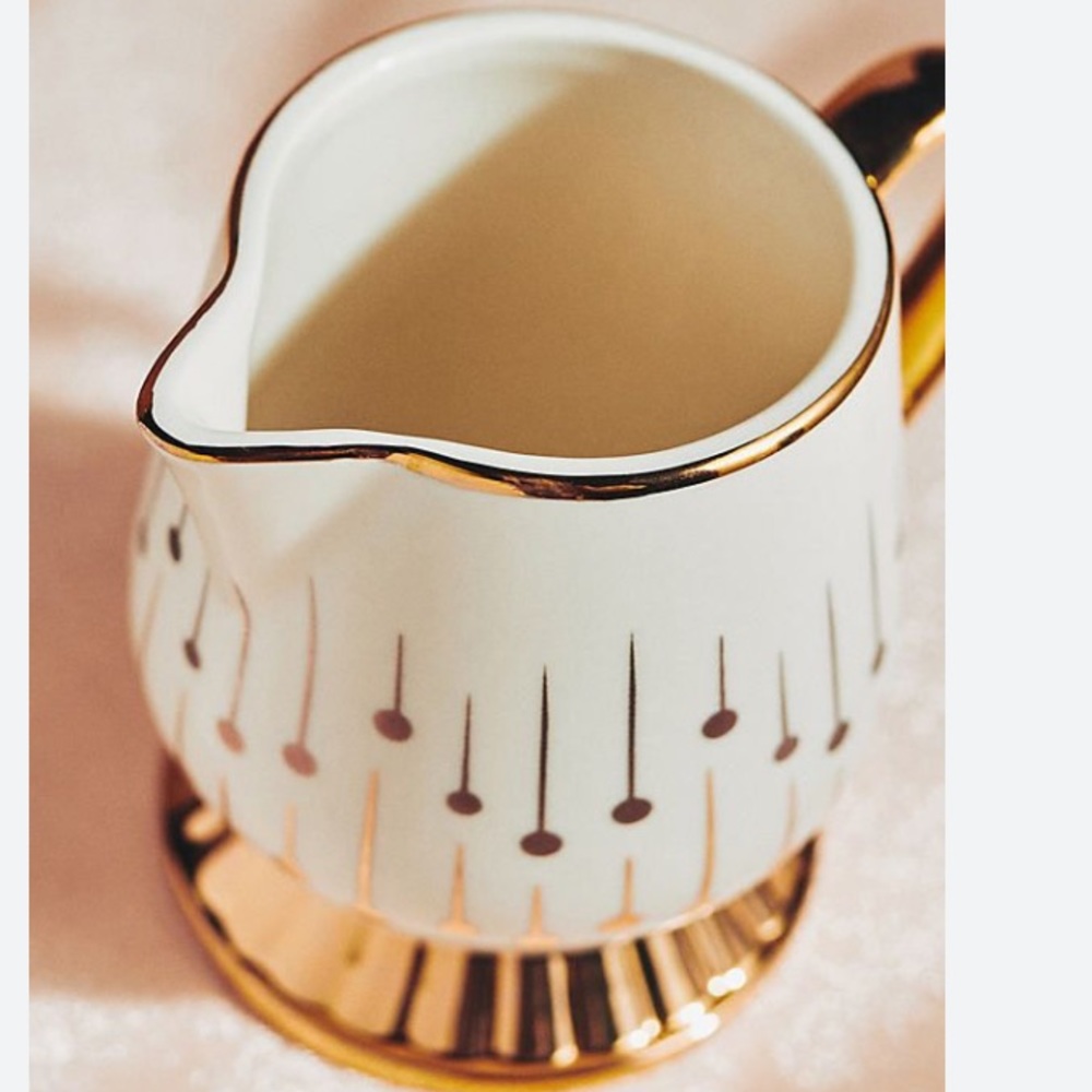 Anthropologie Exclusive Catherine Martin Starry Night Creamer NWT - Picture 2 of 14